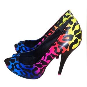 TORRID Peep-Toe Heels Size 8